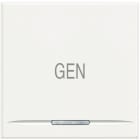 BTICINO - BTIHD4915M2AC Wippe 2mod GEN white