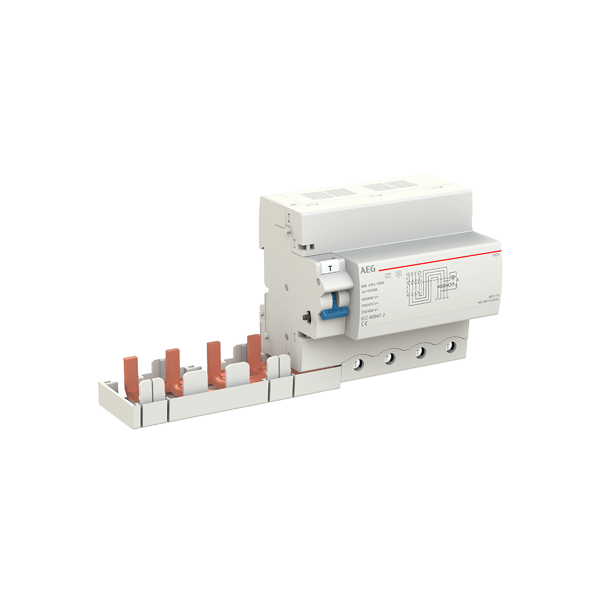 ELETTRA SRL AEG AEGHDS94100/1000 BL.DIFF.AEG HD+ 4P<100A 1000MA ASI668119