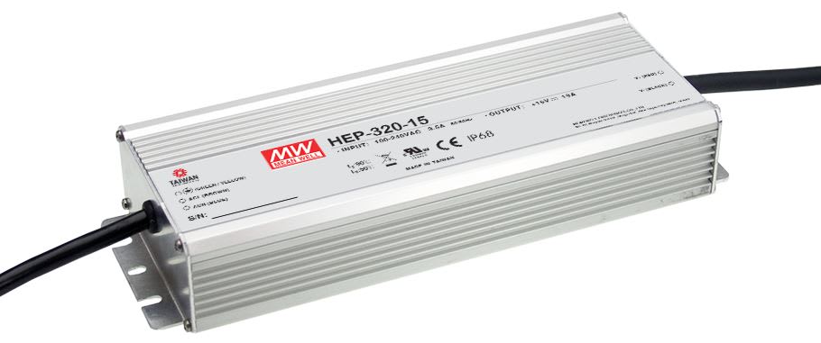 DIGIMAX SRL - DIXHEP-320-24 ALIMENTATORE FANLESS INDUSTRIALE 24V 320