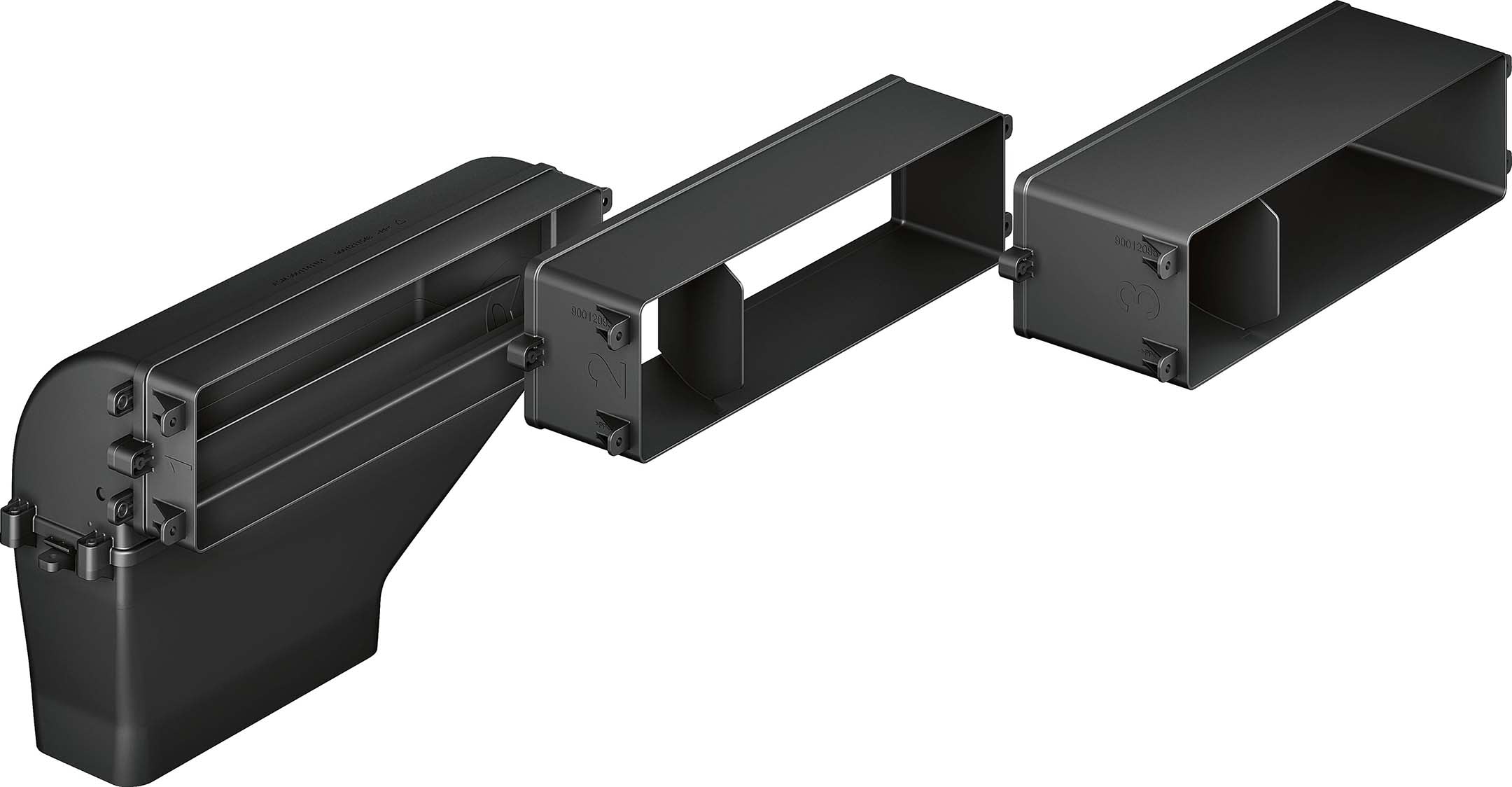 BOSCH ROBERT - BOSHEZ381401 Abluft Set schwarz