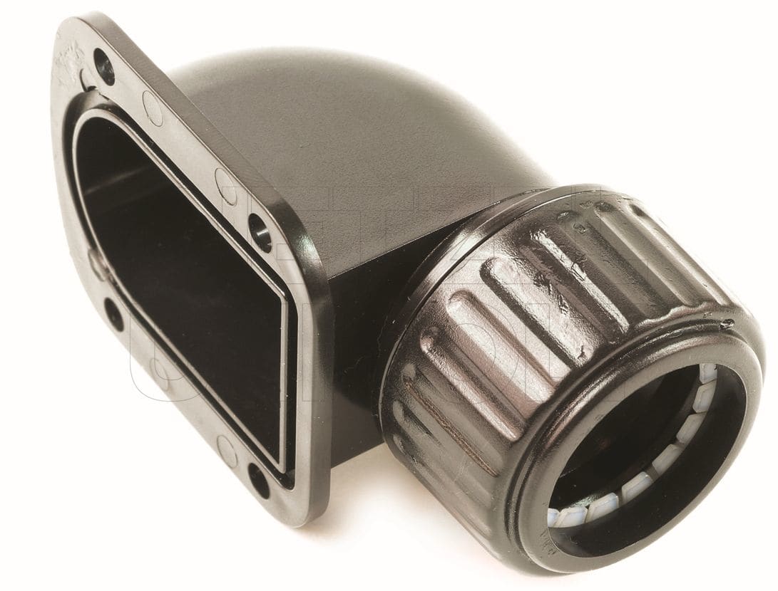 DIETZEL - DIE015325 Winkel mit Flansch, A 40 mm, IP54, PPO,