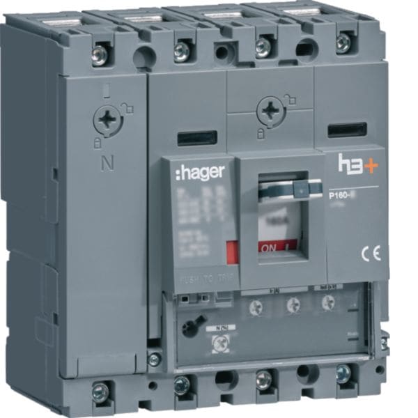 HAGER HAGHHS041GC INT AUT H3+ P160 LSNI 4P 40A 25KA N REG