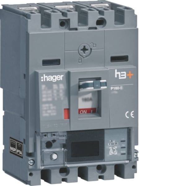HAGER HAGHHS160NC INT AUT H3+ P160 ENERGY 3P 160A 25KA