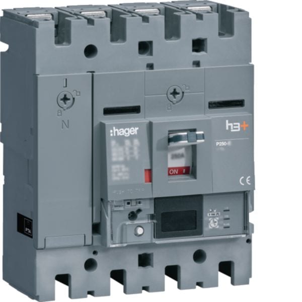 HAGER HAGHHT251NR INT AUT H3+ P250 ENERGY 4P 250A 25KA N R