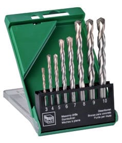 HIKOKI POWER TOOLS HIA780899 KIT 8 PUNTE COD.CIL D.3X60-10X120MM
