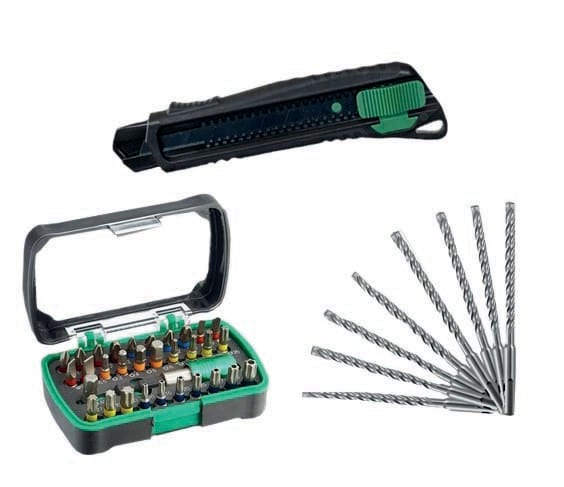 HIKOKI POWER TOOLS HIAHTAKIT0002 KIT SDSPLUS 4T D.6/8/10/12 + INSERT