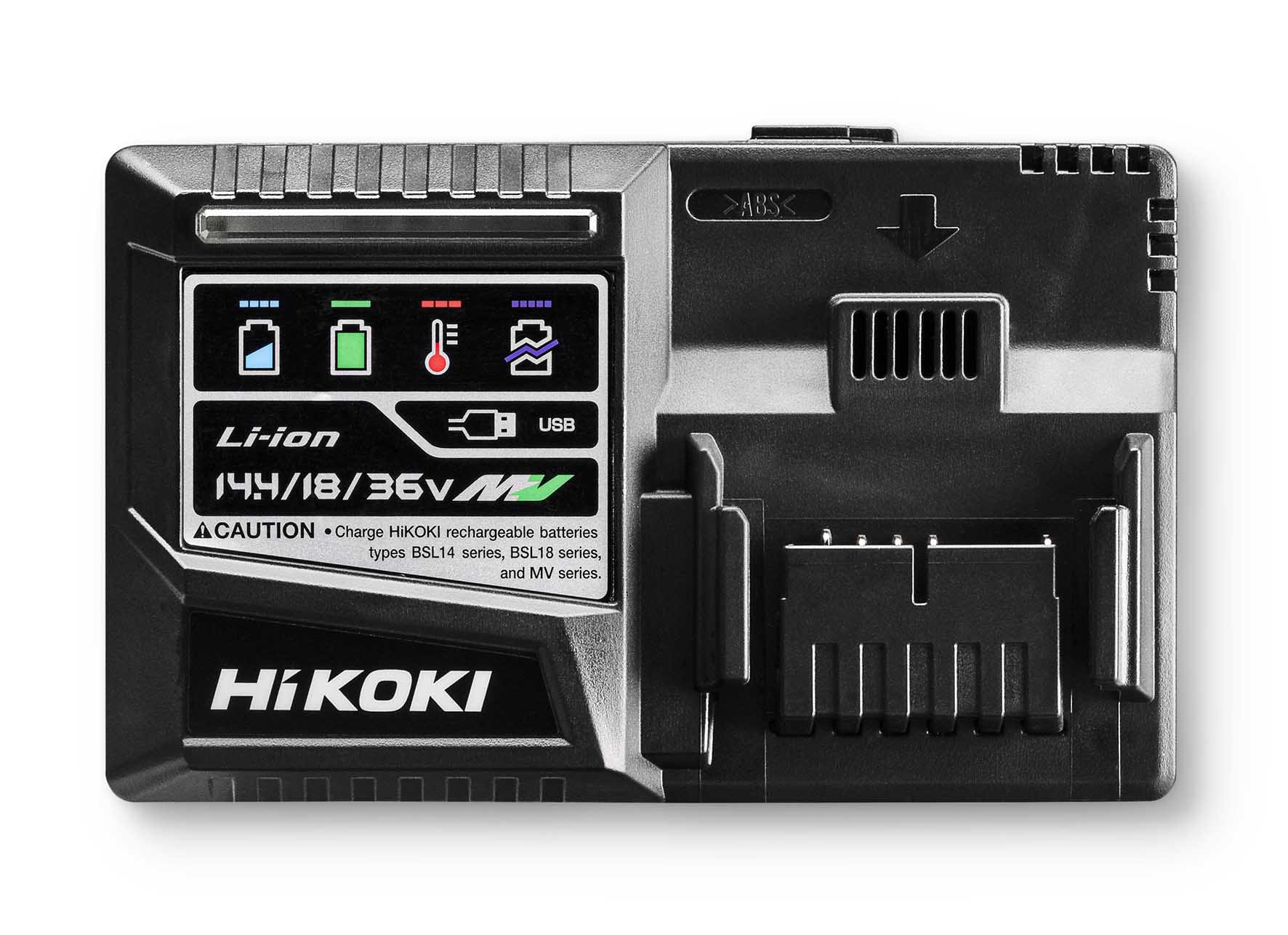 HIKOKI POWER TOOLS HIAUC18YSL3W0Z CARICABAT UC18YSL3 X BAT.14,4/18/MV