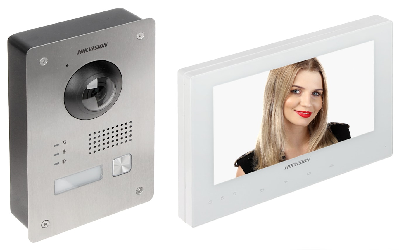 HIKVISION ITALY SRL - HIK305301533 DS-KIS701-W-D KIT 2FILI