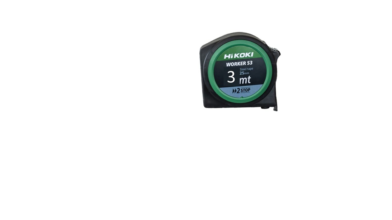 HIKOKI POWER TOOLS HIAHKAFC3325 FLESSOMETRO WORKER 53, 3MT X 15MM