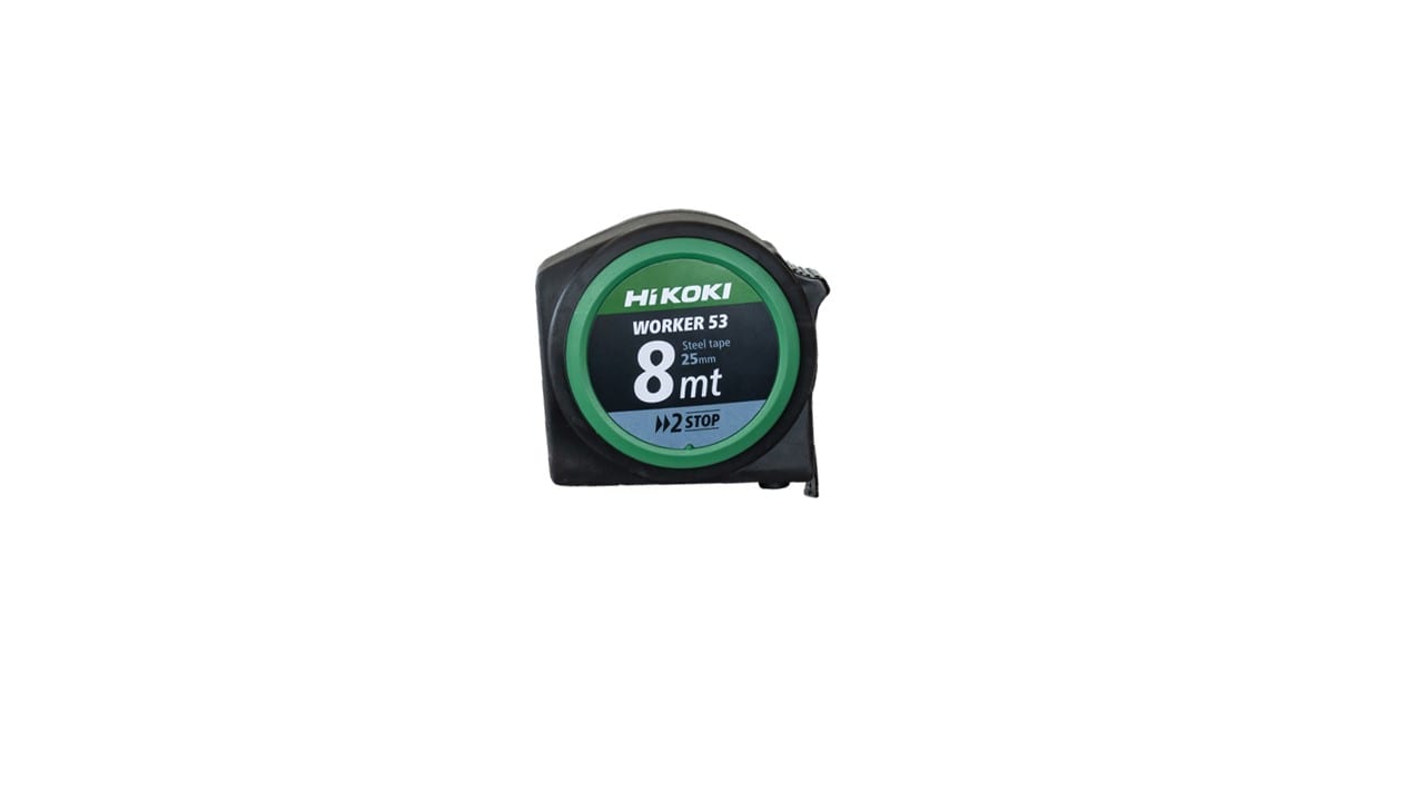 HIKOKI POWER TOOLS - HIAHKAFC3825 FLESSOMETRO WORKER 53, 8MT X 25MM
