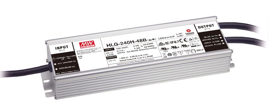 DIGIMAX SRL - DIXHLG-240H-48B DRIVER LED 48V 240W IP67 DIM 1-10 90-305