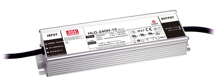 DIGIMAX SRL - DIXHLG-240H-15 DRIVER LED 15V 240W IP67 90-305V