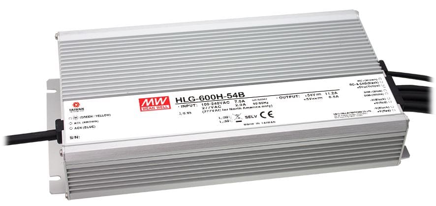DIGIMAX SRL DIXHLG-600H-48B DRIVER LED 48V 600W IP67 DIM 1-10 90-305