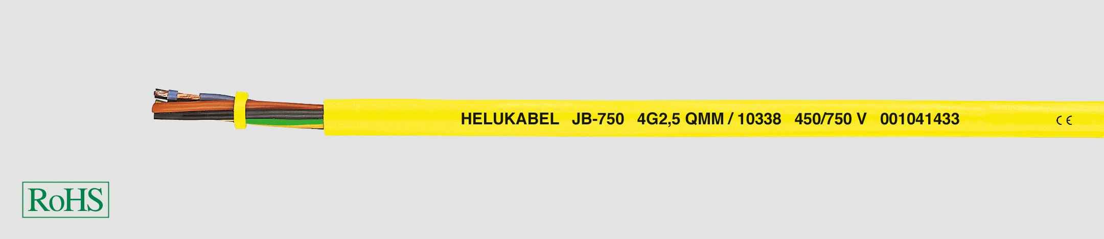 HELUKABEL ITALIA SRL HLK10334 JB-750 YELLOW 3G1.5 QMM