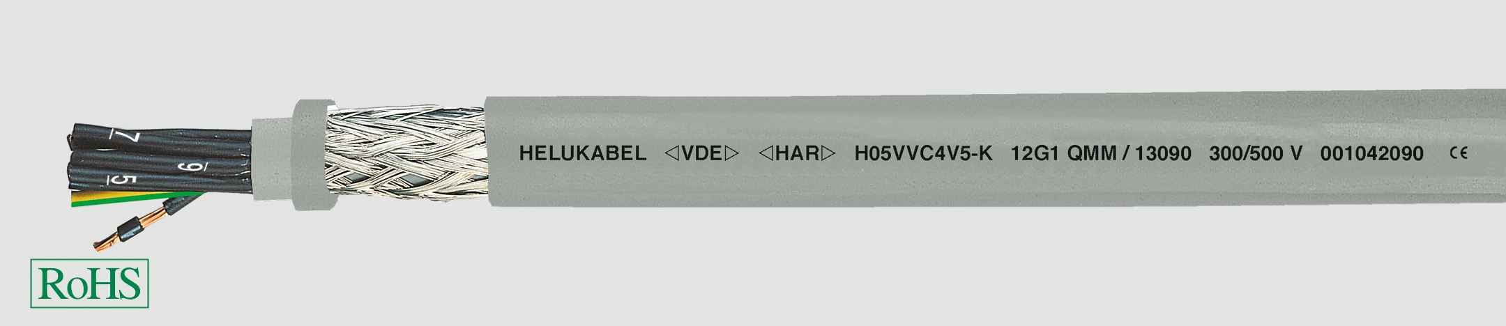 HELUKABEL ITALIA SRL HLK13084 H05VVC4V5-K (NYSLYCYO-JZ) 3G1 QMM GR