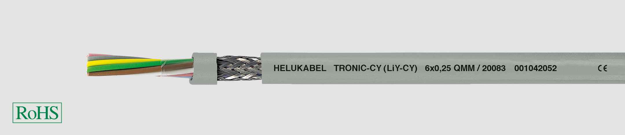 HELUKABEL ITALIA SRL - HLK16477 TRONIC-CY (LIY-CY) 4X1 QMM GREY