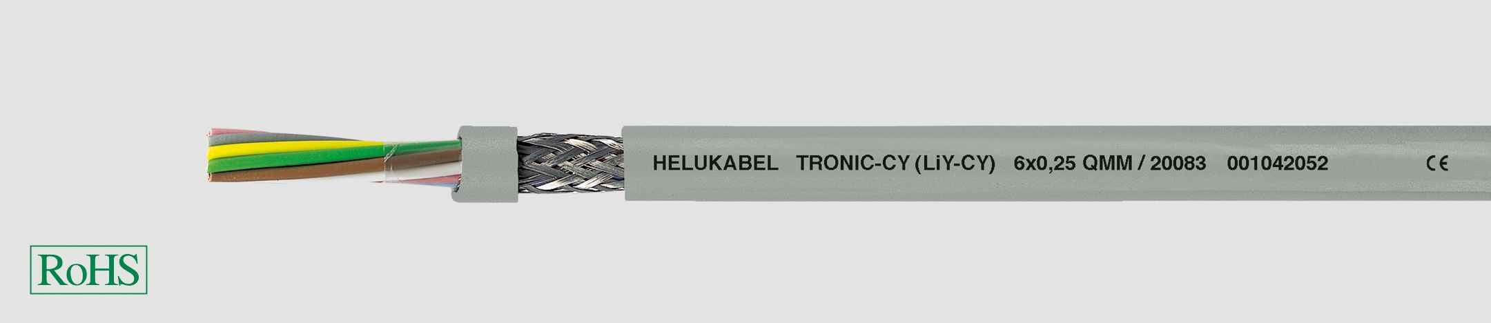 HELUKABEL ITALIA SRL - HLK20038 TRONIC-CY (LIY-CY) 16X0.25 QMM GREY