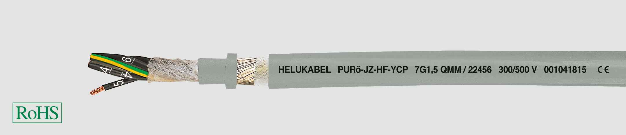 HELUKABEL ITALIA SRL - HLK22434 PURO-OZ-HF-YCP 2X1 QMM GREY