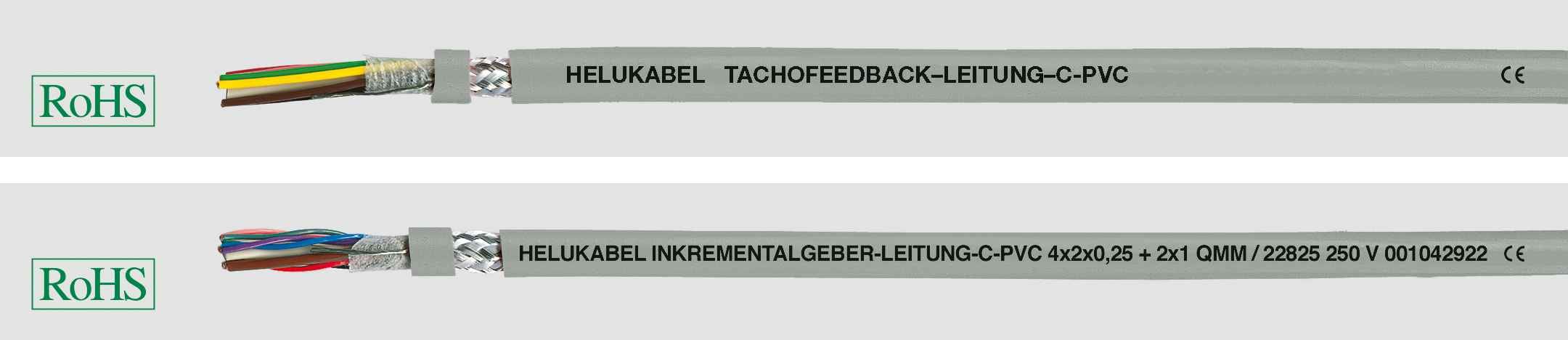 HELUKABEL ITALIA SRL HLK22825M INKREMENTALG.- C-PVC 4X2X0,25+2X1 QM