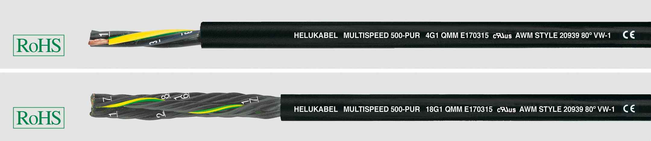 HELUKABEL ITALIA SRL - HLK24399M MULTISPEED 500-PUR UL/CSA 18G1.5 QM