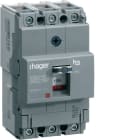 HAGER HAGHNA160H INTERR AUTOM X160 3P 40KA 160A SGANC TM