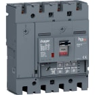 HAGER - HAGHNT161JR INT AUT H3+ P250 LSI 4P 160A 40KA N REG