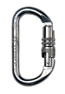 PIP SAFETY ITALIA SR HYE1018963 TWISTLOCK KARABINER STEEL OPEN.18MM