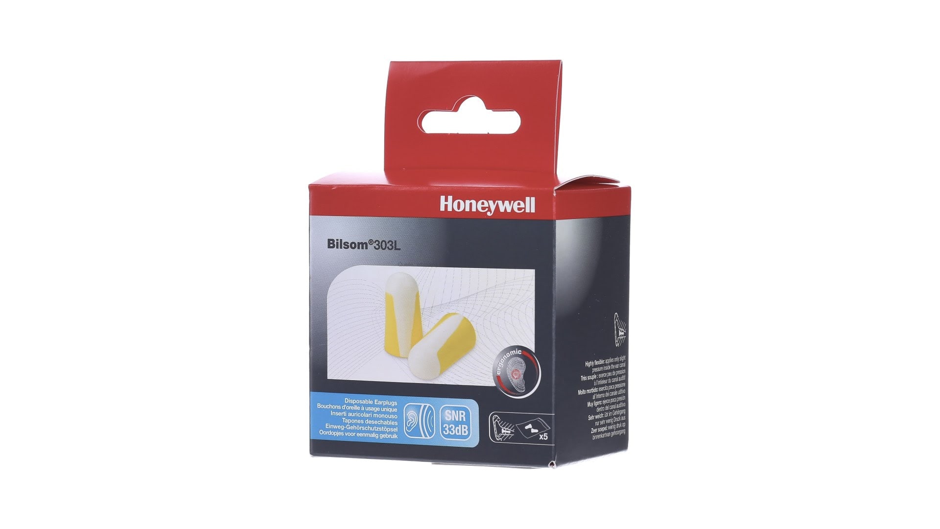 HONEYWELL SAFETY PRO HYE1030271 HOWARD LEIGHT - BILSOM 303L PACK OF 5 PR
