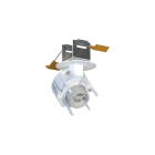 NOVALUX SPA - NOX112404.01 HONEY IN: SPOT INCASSO 1XGU10 BIANCO