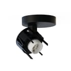 NOVALUX SPA - NOX112403.02 HONEY PL: SPOT PLAFONE 1XGU10 NERO