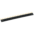 LOVATO LOVHR1X9020 BARRA ALIMENT. 20 POLI NERA X SLIM HR1