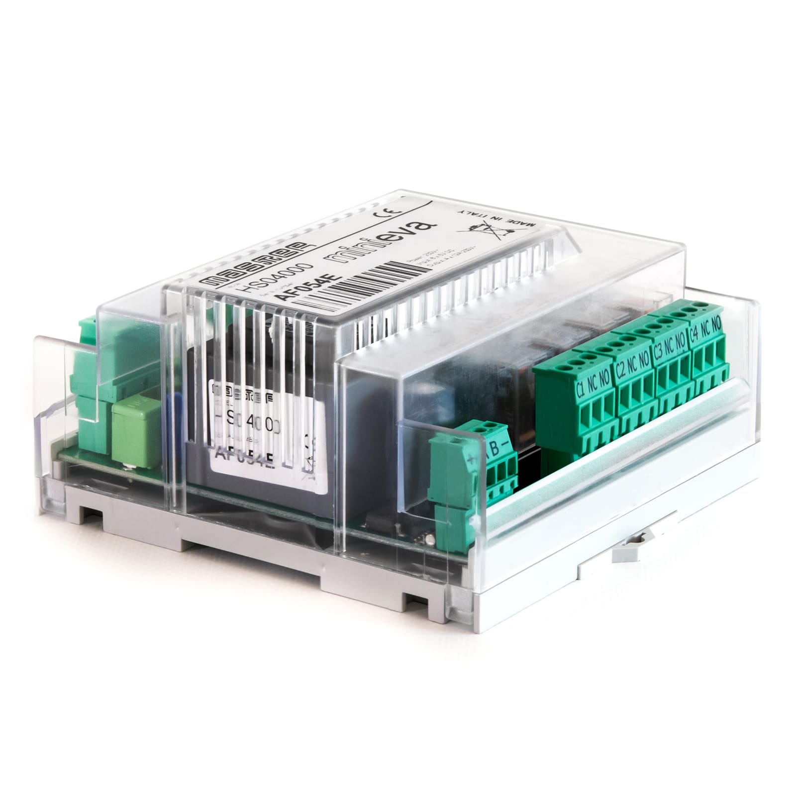 MASTER SRL - MSTHS04000 MINIEVA SCHEDA 8IN 4OUT MULTIFUNZ. 230V