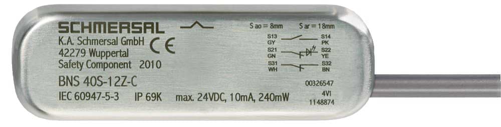 SCHMERSAL ITALIA SRL SHM103000655 BNS 40S-12Z-C 10,0M
