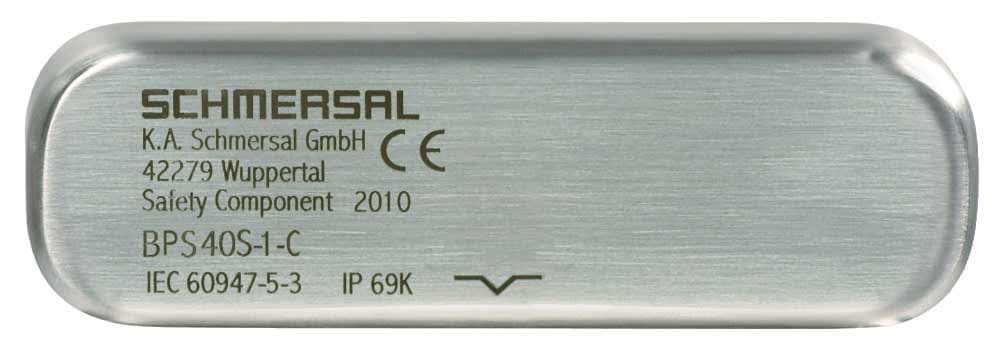 SCHMERSAL ITALIA SRL - SHM103031813 EX-BPS 40S-C1