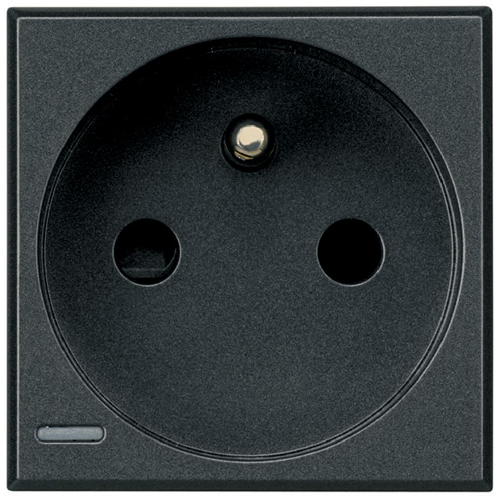 BTICINO BTIHS4142 Ax SDO Franz. 2+PE anthrazit
