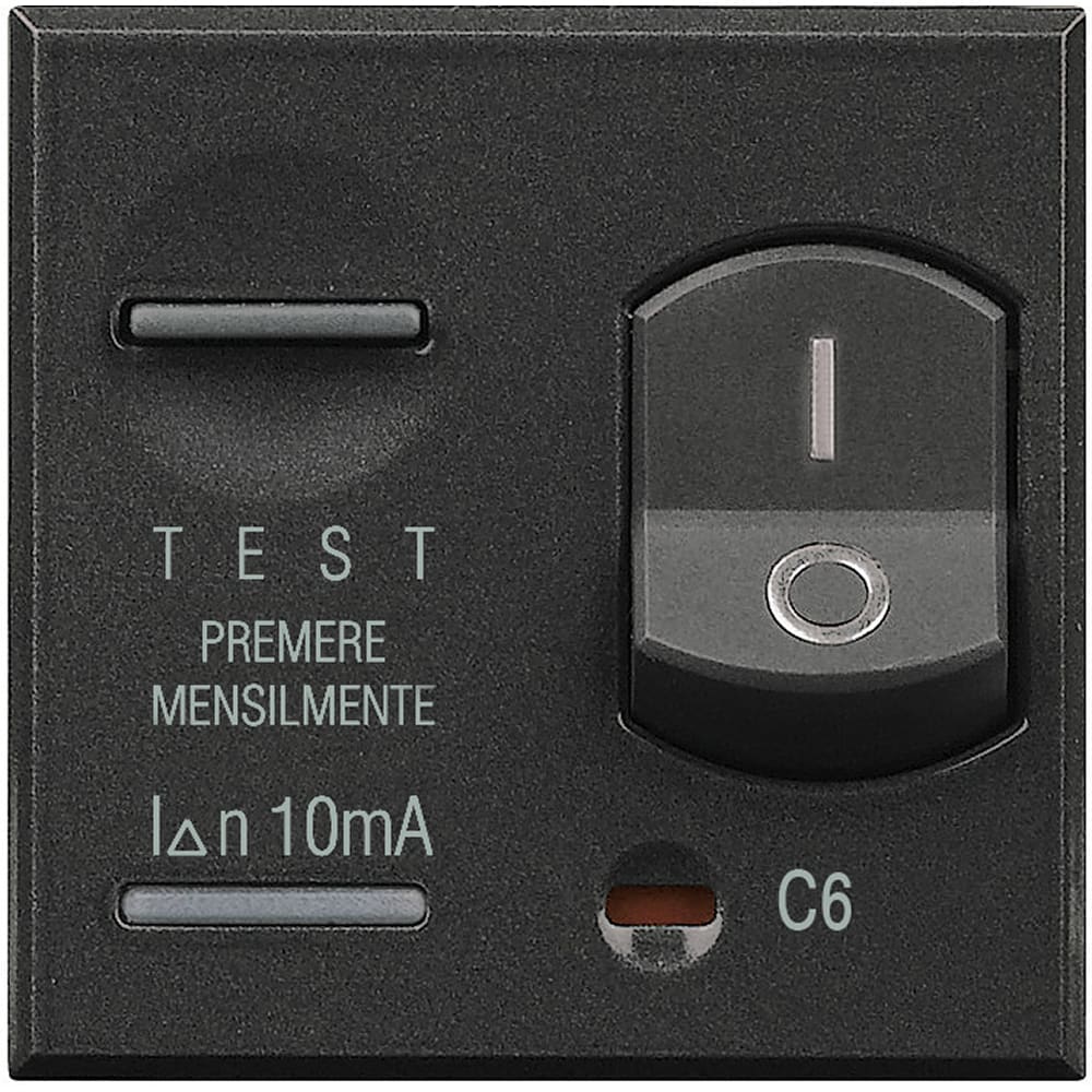 BTICINO BTIHS4305/6 AXOLUTE - MAGNET DIFFER 1P+N 6A 10MA