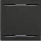 BTICINO - BTIHS4911/2 AXOLUTE - COPRITASTO 2 FUNZ 2 MOD SCURO