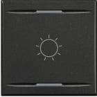 BTICINO - BTIHS4911/2BA AXOLUTE - COPRIT SIMB LUCE 2 MOD SCURO