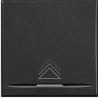 BTICINO BTIHS4915/2AD AXOLUTE - COPRITASTO DIMMER 2 MOD SCURO