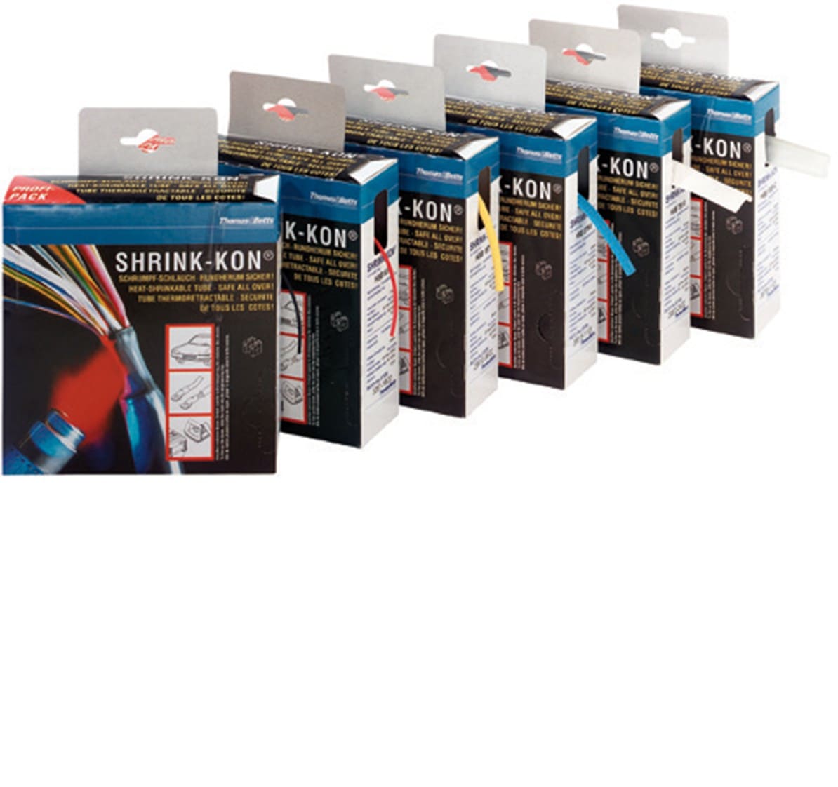 ABB SPA - ABBHSB1000-8 SHRINK-KON HSB 2:1 D25,4 BOX 3,3M GY