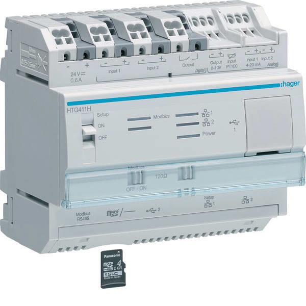 HAGER HAGHTG411H Energiemonitoringserver agardio.manager