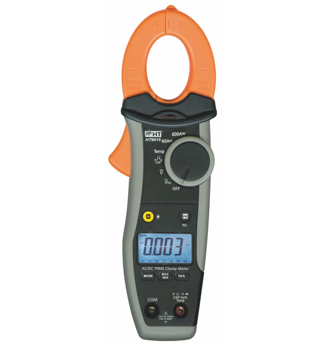 HT ITALIA SRL HTIHP009015 HT9015 PINZA AC/DC 600A 6000 PUNTI TRMS