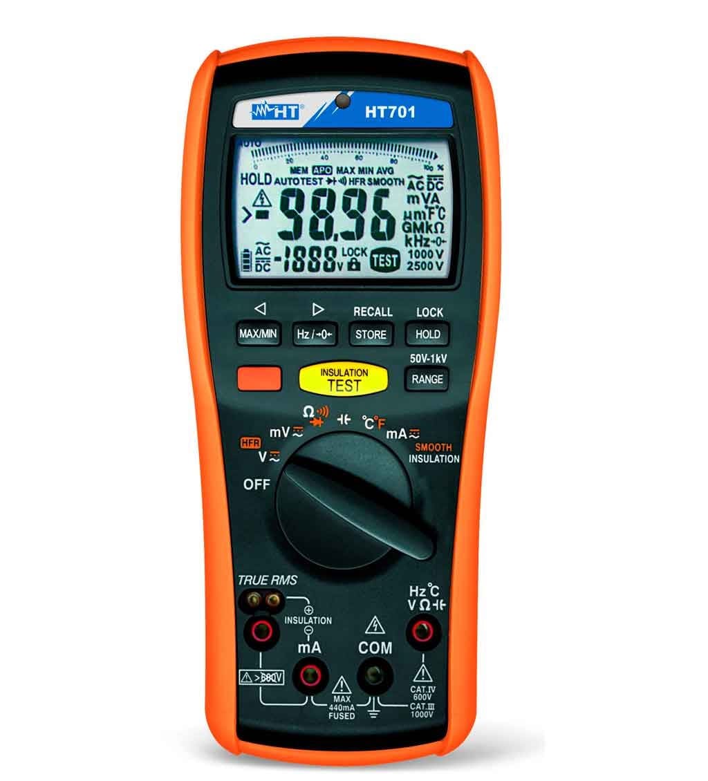 HT ITALIA SRL HTIHR000701 HT701 MISURAT.ISOLAMENTO + MULTIMETRO
