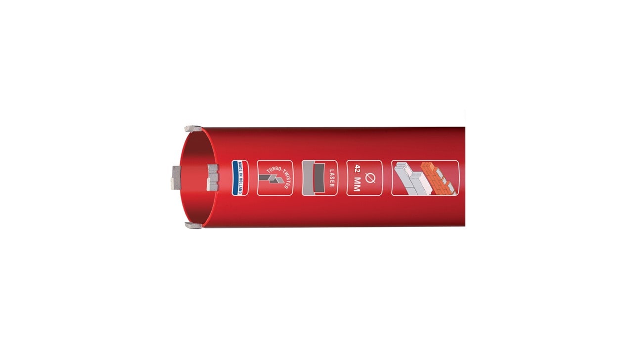 HIKOKI POWER TOOLS - HIAHTL0423404 CORONA SECCO DUSTEC M16 D42X340MM
