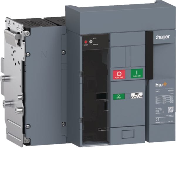HAGER HAGHW1N416DE ACB HW1 42KA 1600A 4P ESTR X SENTINEL EN