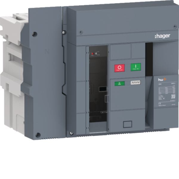 HAGER HAGHW2M420DE ACB HW2 55KA 2000A 4P ESTR X SENTINEL EN