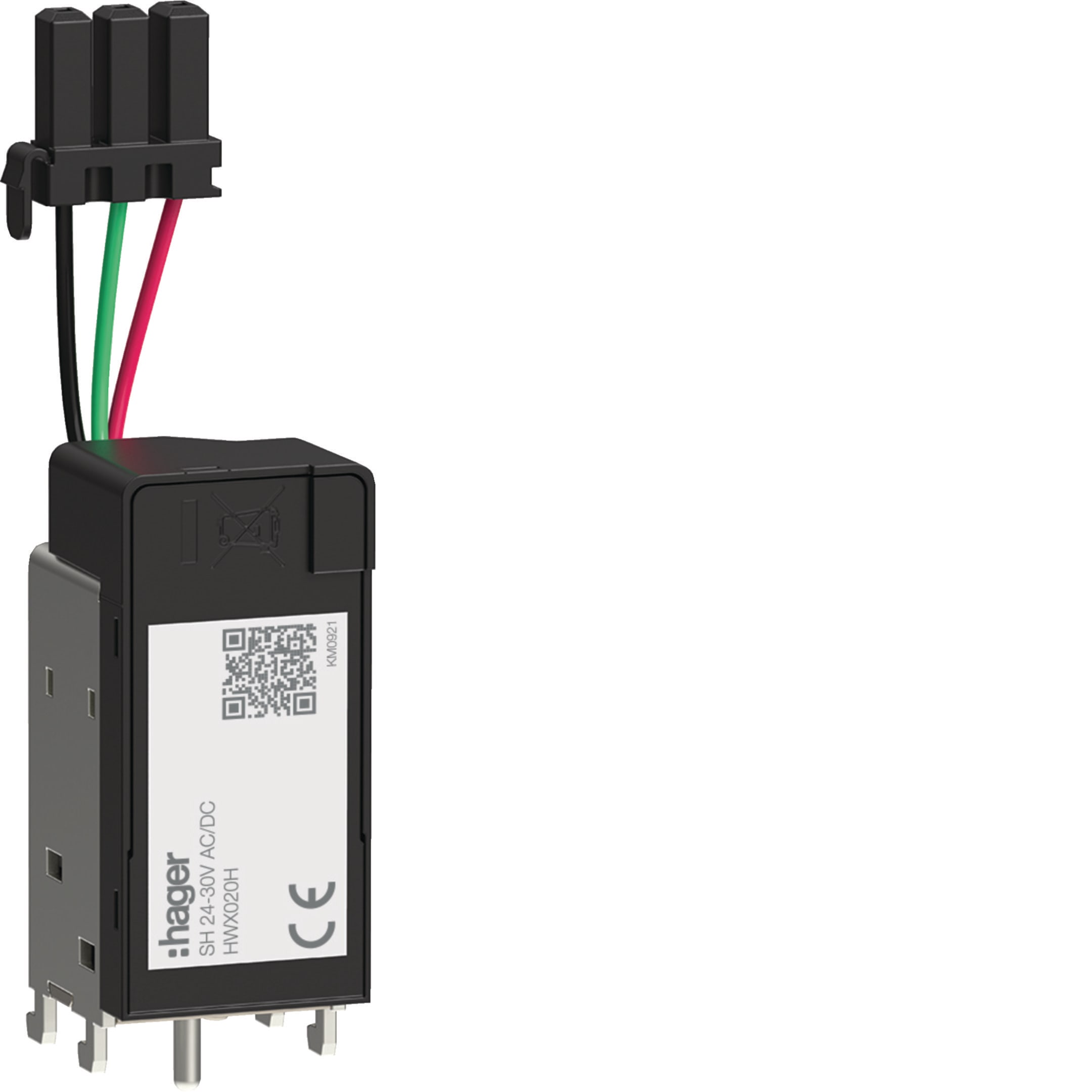 HAGER HAGHWX020H BOBINA APERTURA 24-30V AC/DC HW1/2/4