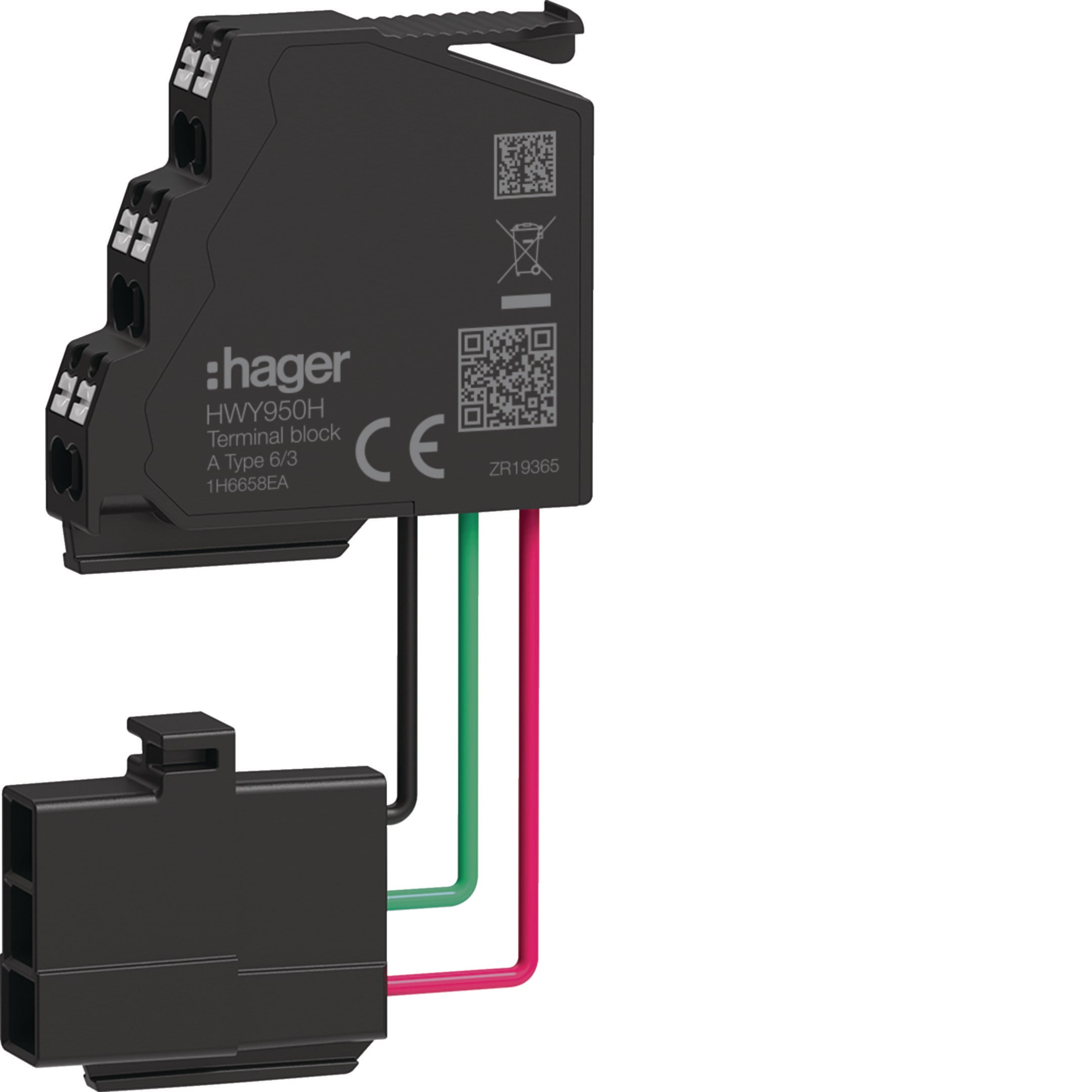 HAGER HAGHWY950HSA CONNESSIONE AUX TIPO A PW1600, HW+