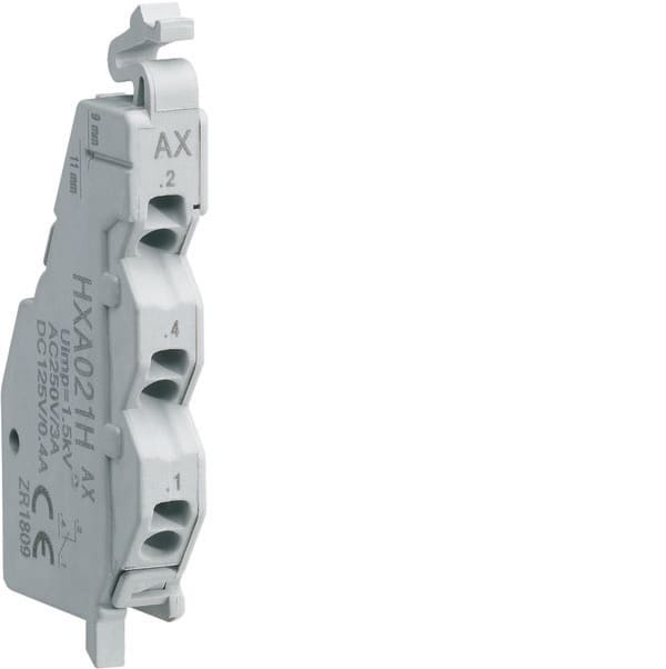HAGER - HAGHXA021H Hilfsschalter Wechsl. 250VAC,x/P160…630