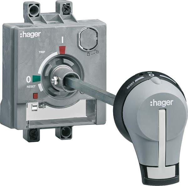HAGER - HAGHXT031H MANOVRA ROTATIVA RINVIATA L200MM P250